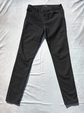 Sanctuary "Robbie" High-Rise Slim-Fit Jeans — Classic Black, Size 28